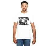 Parental Advisory Mens - Logo - T-shirt - White