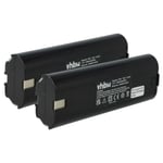 2x Battery for Makita ML700 Flashlight ML701 DA302DWB ML702 UH1070DW 3Ah 7.2V