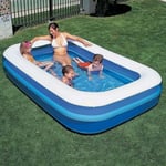 2m Jumbo Family Pool Rectangular Wild N Wet