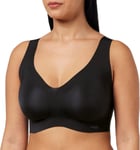 Sloggi Women's ZERO Feel Bralette EX Bustier M, Black 