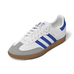 adidas Originals Samba OG - Vit/Blå Barn - Inomhus (IC), storlek 36