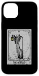 iPhone 14 Plus Vintage The Hermit Tarot Card Gothic Retro Mystic Occult Men Case