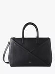 Mulberry M Zipped Micro Classic Grain Leather Top Handle Tote Bag