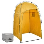 856MEUBLEMENT Toilette portable de camping WC Chimique Portable Toilette Seche"Elégant"| avec tente 10+10 L,41,5 x 36,5 x 30 cm