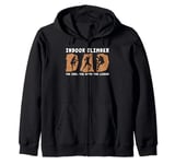 Indoor Climber Dad The Idol The Rock Climber Indoor Climbing Zip Hoodie