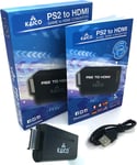 Kaico Edition - Playstation 2 PS2 HDMI Converter - PS2 to HDMI - Component to HD