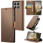 Xiaomi 14T      Pu Wallet Case    [Brown]