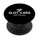 Slot Cars avec fente pour mini voiture RC PopSockets PopGrip Adhésif