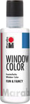 04060004101 Window Color Fun & Fancy Peinture Pour Fenêtre À Base D'Eau Transparent 80 Ml Amovible Sur Les Surfaces Lisses Comme Le Verre, Les Mi[PAN142171]