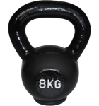 Fit 'n Shape Fit'n Shape Kettlebell (4-40kg) - 8 Kg Treenivarusteet BLACK