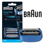 Braun Series 4 Replacement CoolTec Cassette Head for Foil & Cutter Shaver COM40B