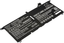 Kompatibelt med Dell XPS 13-9370-D1605S, 7.6V, 6300 mAh