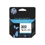 HP 302 Cartouche d’encre trois couleurs authentique