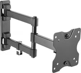 Support Murale Tv 13-27" S3911 (33-69Cm) Suspendu Orientable Inclinable Support Écran Pc Tv Universel Accroche Moniteur Vesa 100 X 100