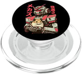 Vintage Anime Hamster Love Mecha avec Hamster Friend Manga PopSockets PopGrip pour MagSafe