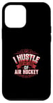 Coque pour iPhone 12 mini Je me bouscule pour mon amour de la passion pour le hockey sur air