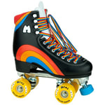 Rainbow Rider Quad Roller Skates - Black