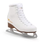 MADIVO SMJ Exclusive Women's Ice Skates Figure Skating Ice Skates Classic Ice Skating White | Sizes: 36, 37, 38, 39, 40, 41 (40)