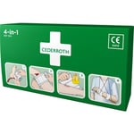 Cederroth 4-in-1 iso ensiapuside, 3 kpl