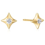 ANIA HAIE GOLD SPARKLING STAR STUD EARRINGS E064-02G