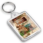 IP02 Passport Keyring  - Charming Old House Spain  #44556