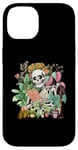 iPhone 14 Skeleton Water Plant You Make Me Feel-Alive Gardening Plant Case