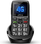 C1 +  4G  Big  Button  Mobile  Phone  for  Elderly , Unlocked  Senior  Mobile  P