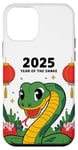 Coque pour iPhone 12 mini Enveloppes rouges pour le Nouvel An chinois 2025 Motif serpent