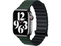 Beline Beline Pasek Apple Watch Magnetic Pro 38/40/41Mm Czarno/Zielony Black/Green Box