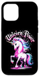 iPhone 12/12 Pro Cute Girl's Magical Unicorn Power Case