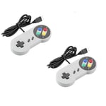 2 X Manette SNES (Super Nes) contrôleur pour PC MAC via USB - Straße Game ®