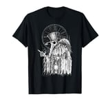 Plague Doctor Death Virus with Raven T-Shirt