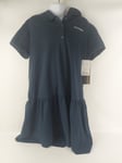 Trussardi Junior Short Sleeved Tennis Dress Oxford Blue 16 Years Kids S1294