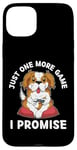 iPhone 15 Plus Cute Dog Just One More Game I Promise Dog Lover Case