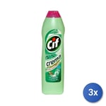 3x Cif Crème 500 Ml. Javel