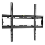 RICOO TV Wall Bracket Mount fixed flat approx 32-55 Inch LED LCD OLED Screens F2044 Universal for VESA 200x200-400x400 Black