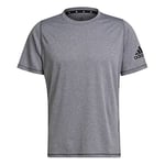 adidas M FRL ULT Ht T Men's T-Shirt, Mens, T-Shirt, GU2781, whtmel/Black, 4XL