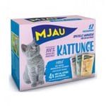 Ge bort till välgörenhet - Mjau kattunge våtfoder 12 x 85 g