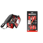 FACOM - Boîte textile Mini-Probag + 15 outils - BS.SMBCM1PB & Jeu de 5 Tournevis Protwist Isolés 1000V - Tournevis - Vissage - AT5VE.PB