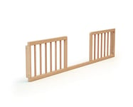 AT4 - Barrière de lit bébé 140cm FESTIVE Hêtre verni - 140 x 32 x 4 cm | En bois |18 mois à 5 ans | Pour matelas de 10 à 12 cm | Pour lit évolutifs AT4 70 x 140 cm