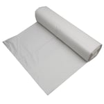 40L Swing Bin Liners - White - 1 Roll of 100 refuse bags