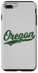 Coque pour iPhone 7 Plus/8 Plus Oregon Classic Varsity, style maillot de sport vintage