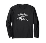 THE BEST PEOPLE CALL ME MOM funny family reunion present kid Long Sleeve T-Shirt