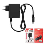 EU AC adapter til Nintendo Switch / lite / OLED dockingstation