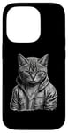 Coque pour iPhone 14 Pro American Shorthair Cat Thug Cat Gangster Cat Gangster Life