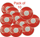 TDK Blank DVD-RW discs 6x Speed 4.7GB 120 mins Rewritable In Sleeves (Pack of 10