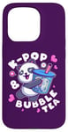 Coque pour iPhone 15 Pro Panda, K-Pop & Bubble Tea, Musique coréenne, Mignon et