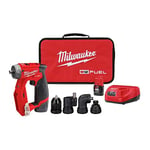 Milwaukee 2505-22 M12 Fuel Installation Drill/Driver Kit Red