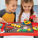 Play-Doh Big Grillin Playset 40 Piece Pretend BBQ Kitchen Creations Toy New