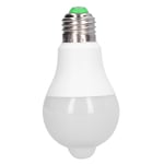 AU (Pure White)E27 LED Light Bulb PIR Motion Detector Bulb For Corridor Bedr GB